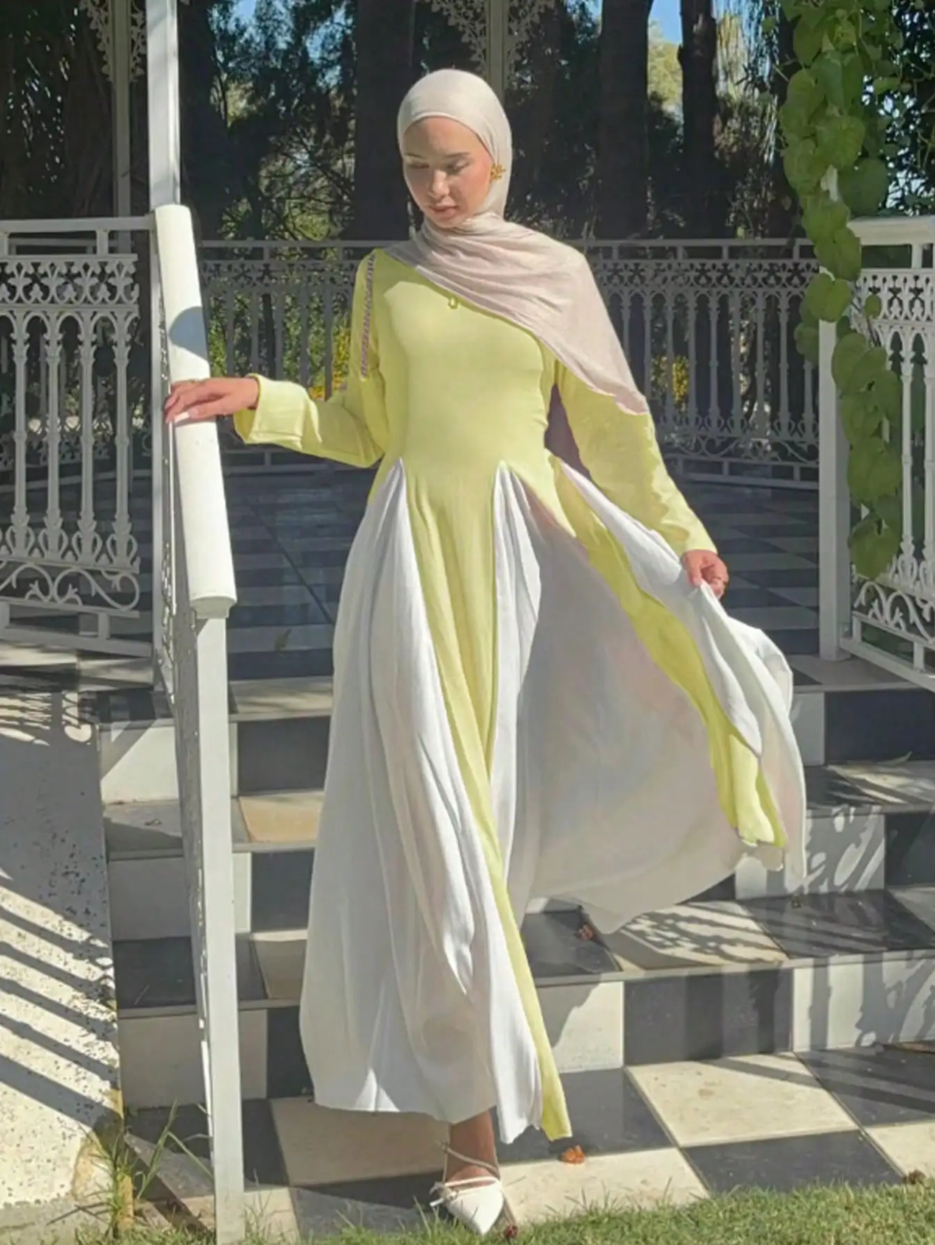 Robe de soirée Maxi modeste du moyen-orient pour femmes, Abayas élégantes, manches longues, robes de soirée longues musulmanes islamiques, caftans turcs