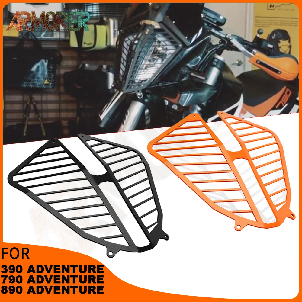 Motorcycle Accessories For KTM 390 790 890 ADVENTURE 390 ADV 790 ADVENTURE R / S 890 ADV Headlight Protection Cover Guard - 2021