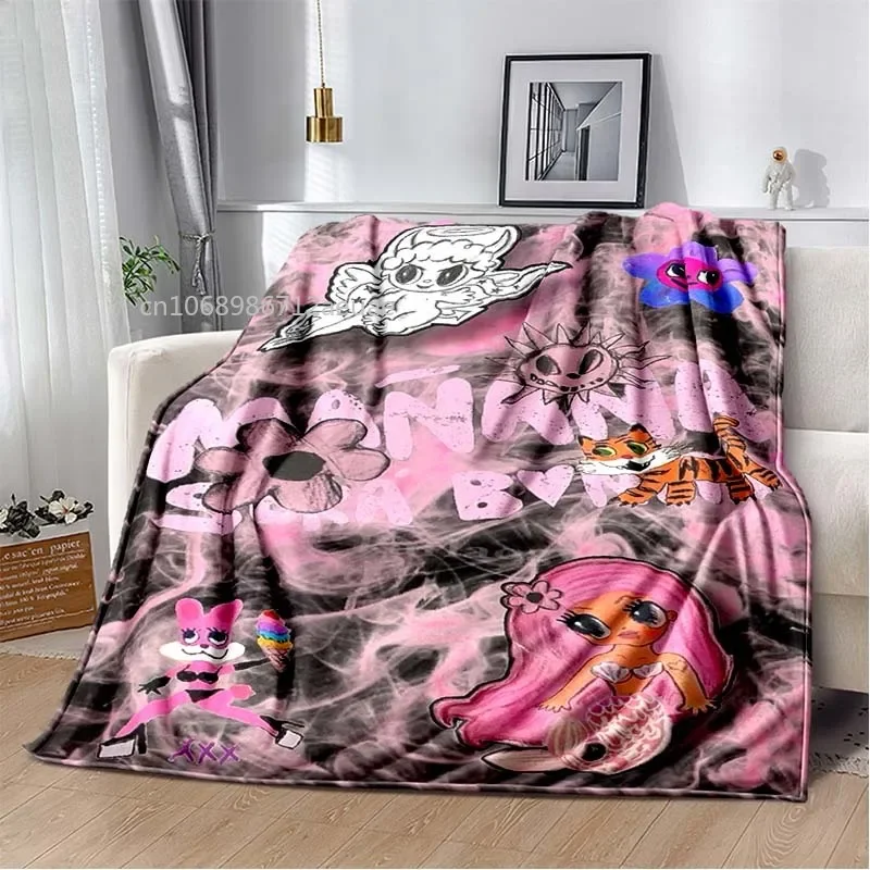 Latin Singer Karol G Manana Series Soft Plush Flannel Blanket Living Room Bedroom Bed Couch Picnic Cover Music Lover