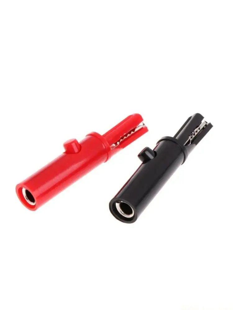 Morsetti A Coccodrillo In Plastica A2BE Morsetti Prova Terminali Per Morsetto A Coccodrillo Allig Isolato