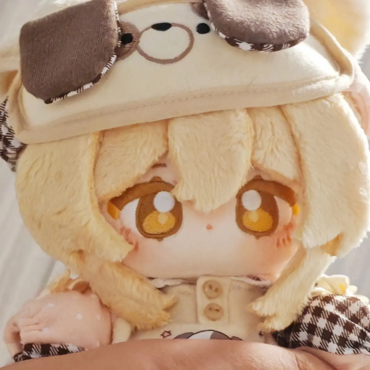 

Enshin Impact Anime Fan Lumine Stuffed 20cm Cotton Doll Cute Dress Up Plush Toys for Adults and Children to Collect as Gifts