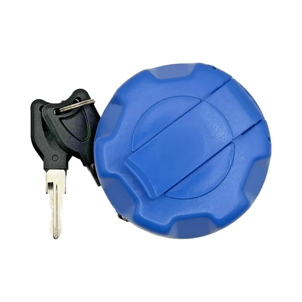 LKW LKW 60mm abschließbare Diesel-Adblue-Kappe für Volvo Scania Renault Langlebige Automobilteile Blau – Detail 3