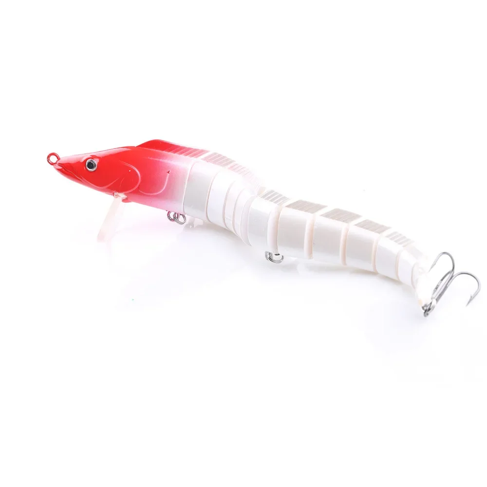 EASYFISH 23cm 46g Fishing Lure 13 Segments Swimbait Multi Jointed Hard Bait 3D Eyes Artificial Lures for Saltwater Bass Fishing