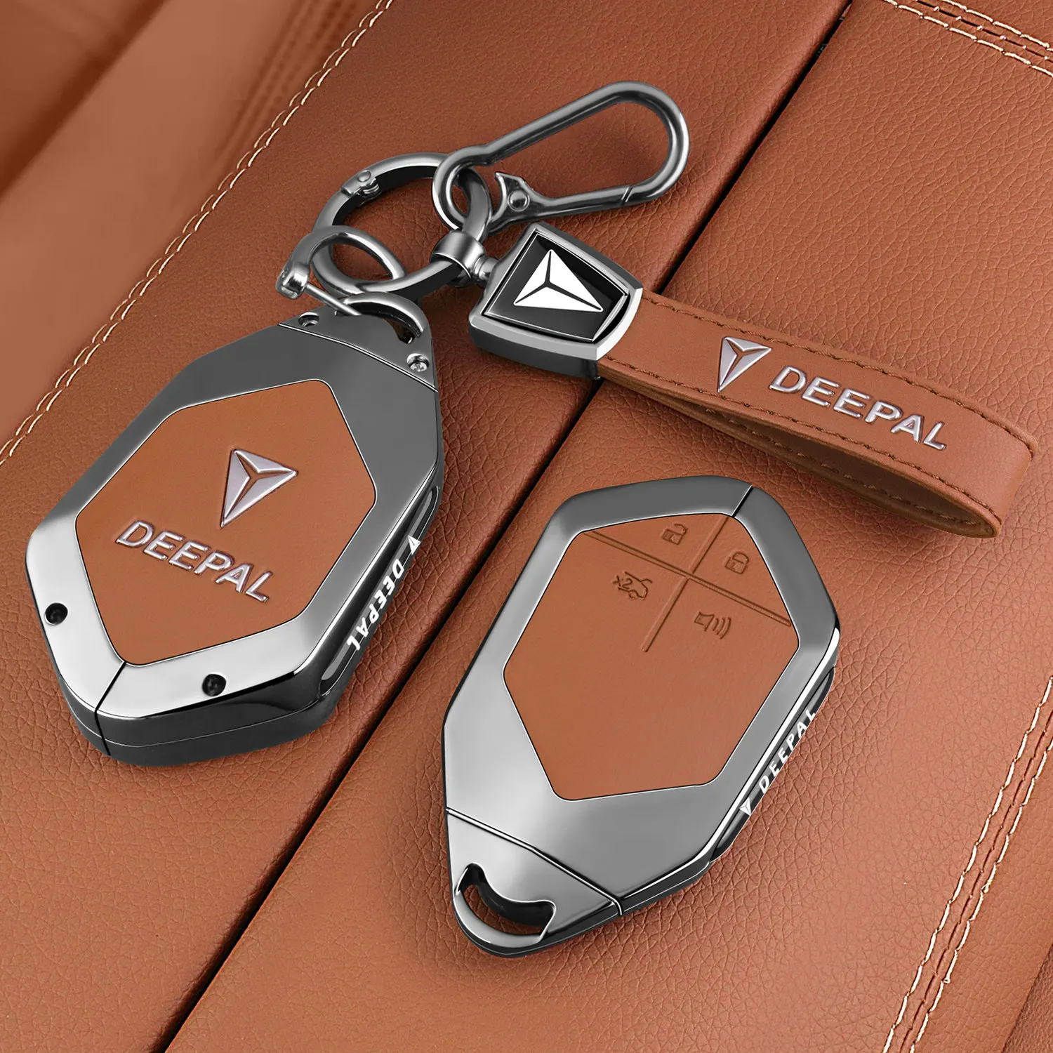 For 2026 New Deep Blue S05 Key Set 215Max Extended Range 520Plus Pure Electric 620 Car Card Full Cover Buckle 5