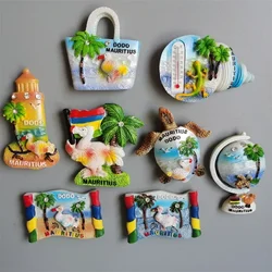 Mauritius magneti frigo Souvenir turistico Dodo adesivi magnetici decorazione decorazione della parete regali di viaggio collezione di decorazioni per la casa