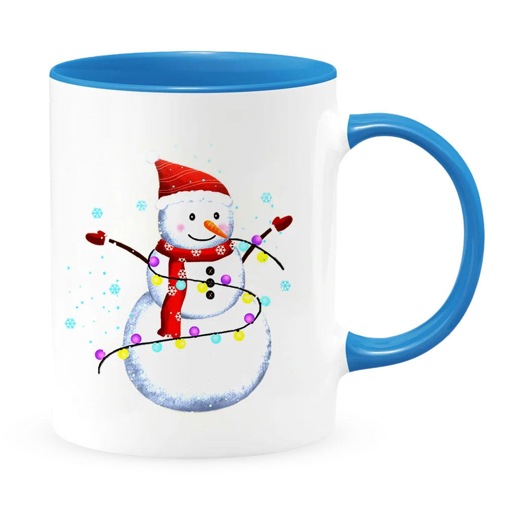 Imagem -04 - Caneca de Café Cerâmica do Natal Árvore de Natal Presente do Boneco de Neve