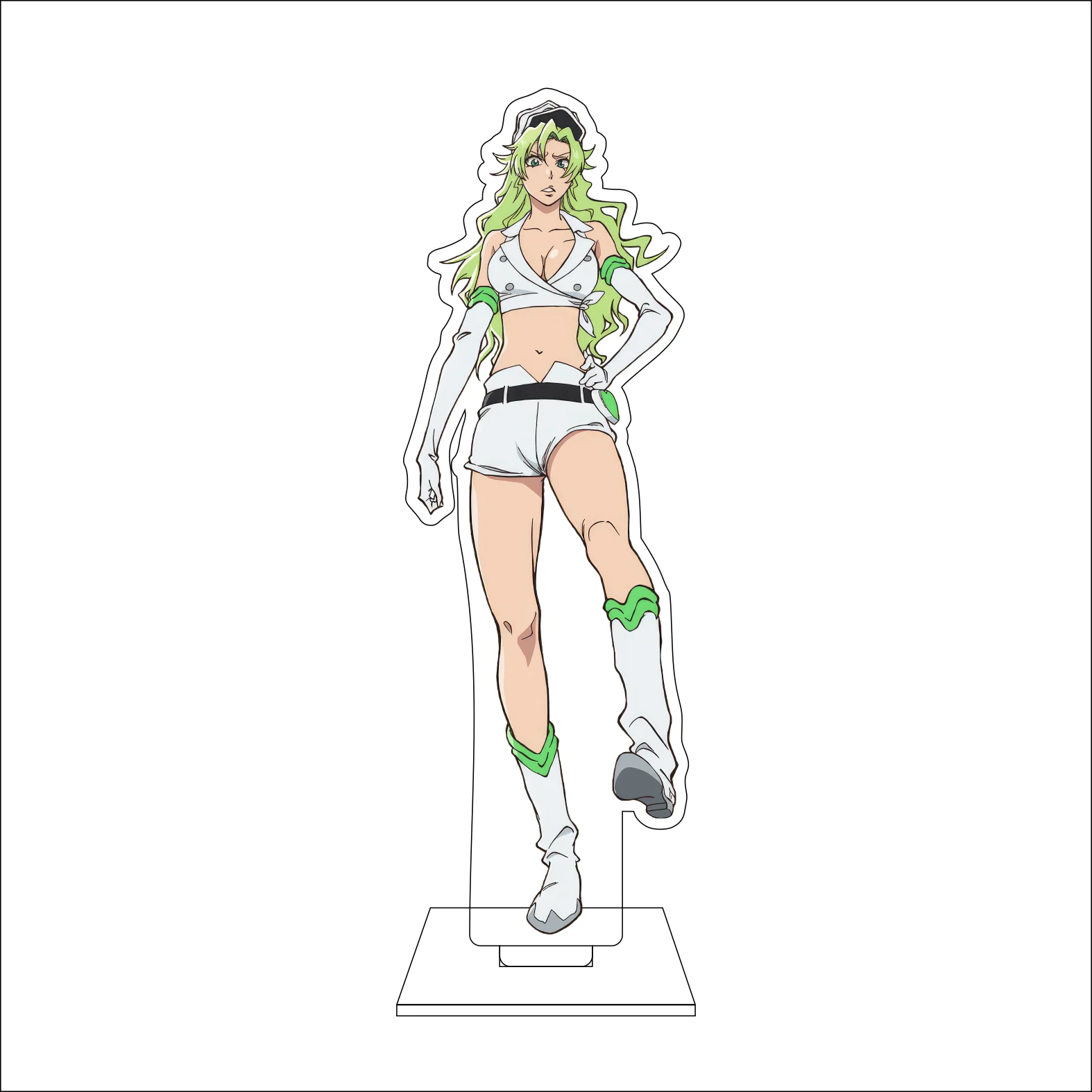 16CM Anime BLEACH Cosplay Acrylic Figure Stand Ichigo Kurosaki Rukia Kuchiki  Ornaments Gift view 3