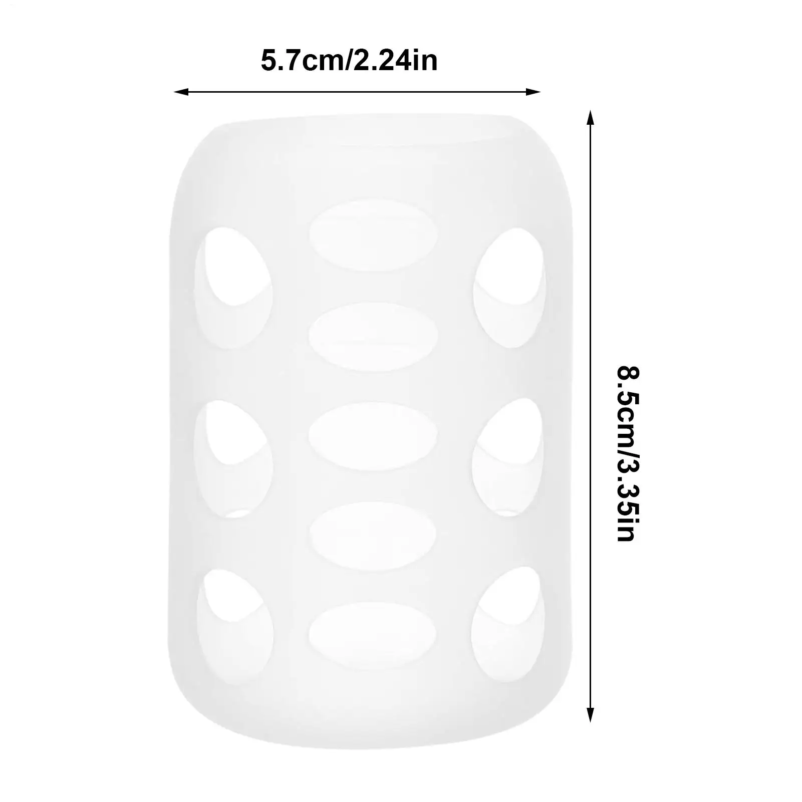 Нескользящий силиконовый чехол для детской бутылочки с рукавом для детской бутылочки, защитное стекло для кормления для путешествий, уличной коляски, парковой автомобиль