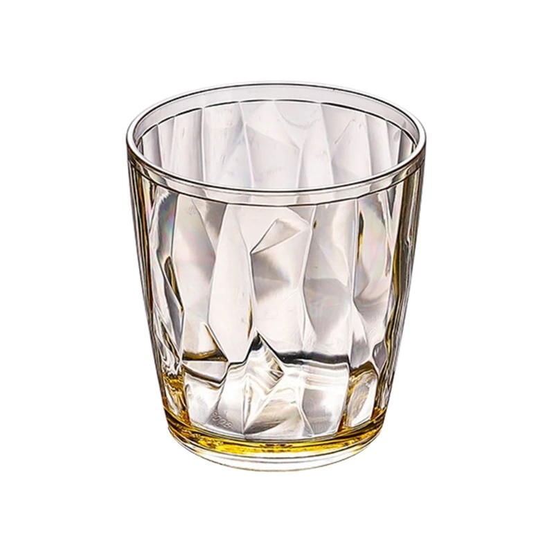 Acrylic Drinking Glasses Shatterproof Water Tumblers Unbreakable Reusable Beer Champagne Cup Dishwasher Safe for Party