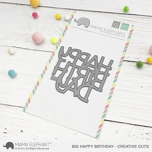 

Happy Birthday Metal Cutting Dies Embossing Diecut for Diy Card Making Scrapbooking Crafting Supplies
