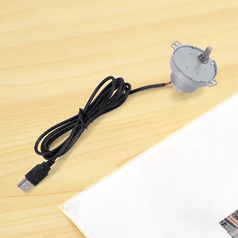 Automatic Rotisserie Grill Tools Metal BBQ Rotary Frame Gear With USB Cable Motor DIY Automatic Rotary Frame Tool Set