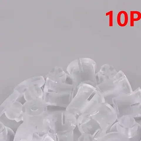 10 PCS PC Translucent Advertising Nail Glass Nail Bracket Invisible Plastic Screw Frosted Screw