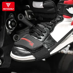 Motorradschuhschutz, Motorradschuhschuh, Stiefeldeckel, Gummi, Motocross -Zahnrad, weich 8 Hauptverkaufsgummi Moto - №3