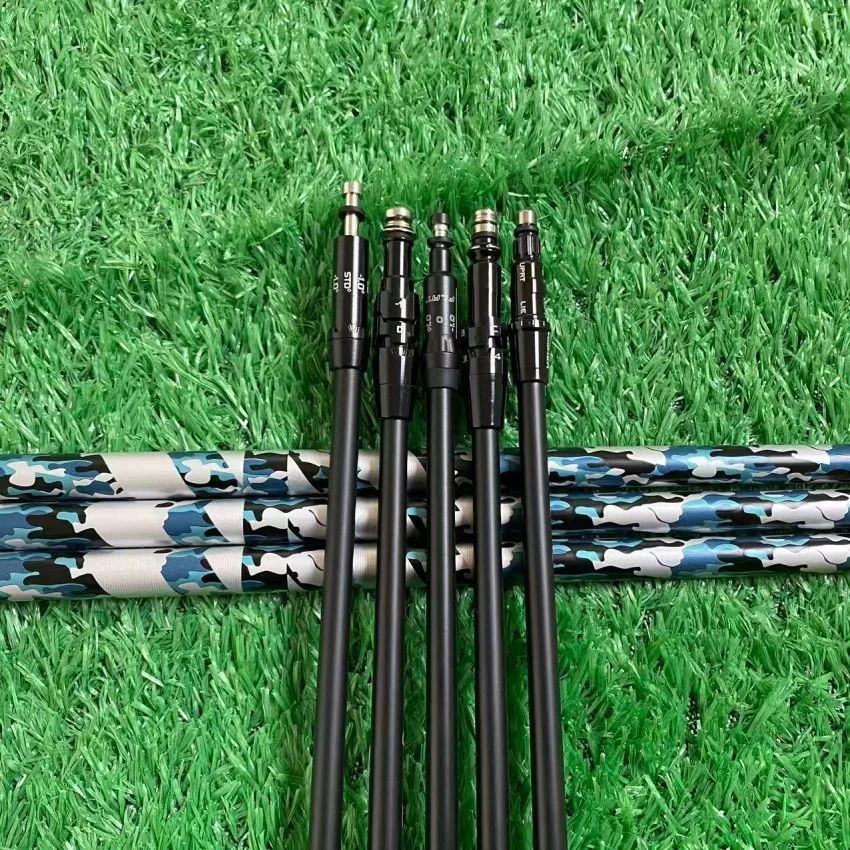 

2025 New Golf club shaft Camouflage black R/SR/S/X graphite shaft driver shaft and wood shaft free assembly sleeve and grip