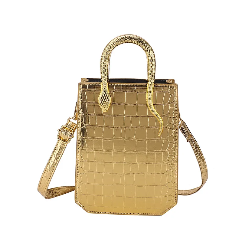 

New Fashion Handbag Women's Leather Shoulder Bag Brand Crossbody Small Square Bag Ladies Casual Tote Evening Bag