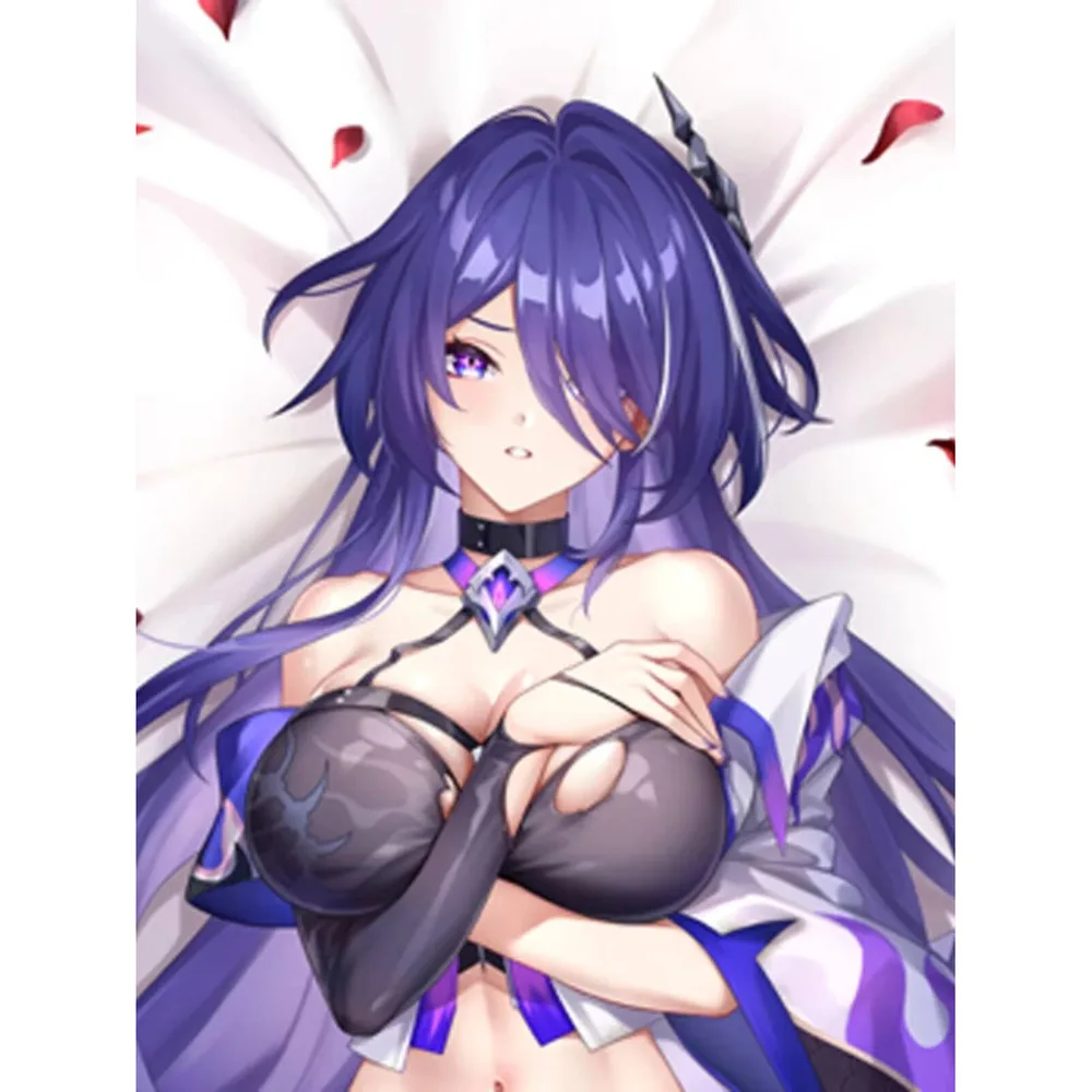 

Периферийная игра Honkai: Star Rail Acheron Косплей Dakimakura Hing Наволочка для тела Чехлы для подушек Постельные принадлежности Декор Подарки