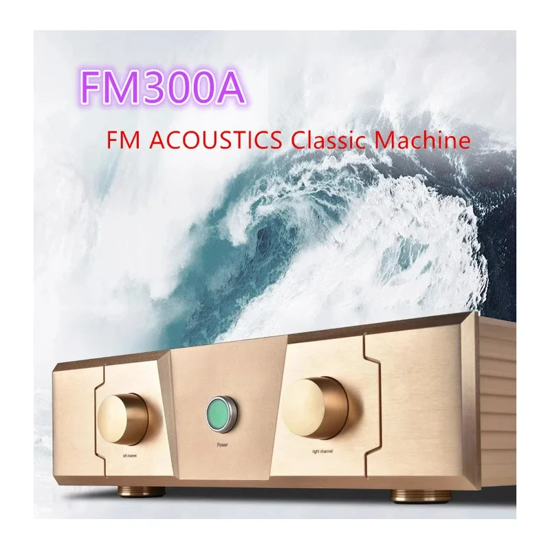 

Reproducing FM AcouSTICS Classic FM300A, 99.9% Approximate Restoration FM300A Power Amplifier, 150W * 2 4 Ω 80W * 2 8 Ω