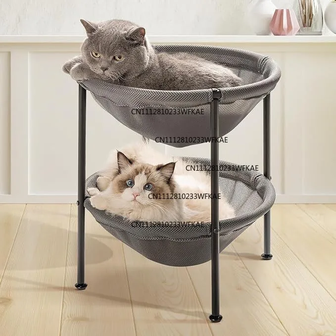 Pet cat litter metal removable, portable and easy to remove cat climbing frame