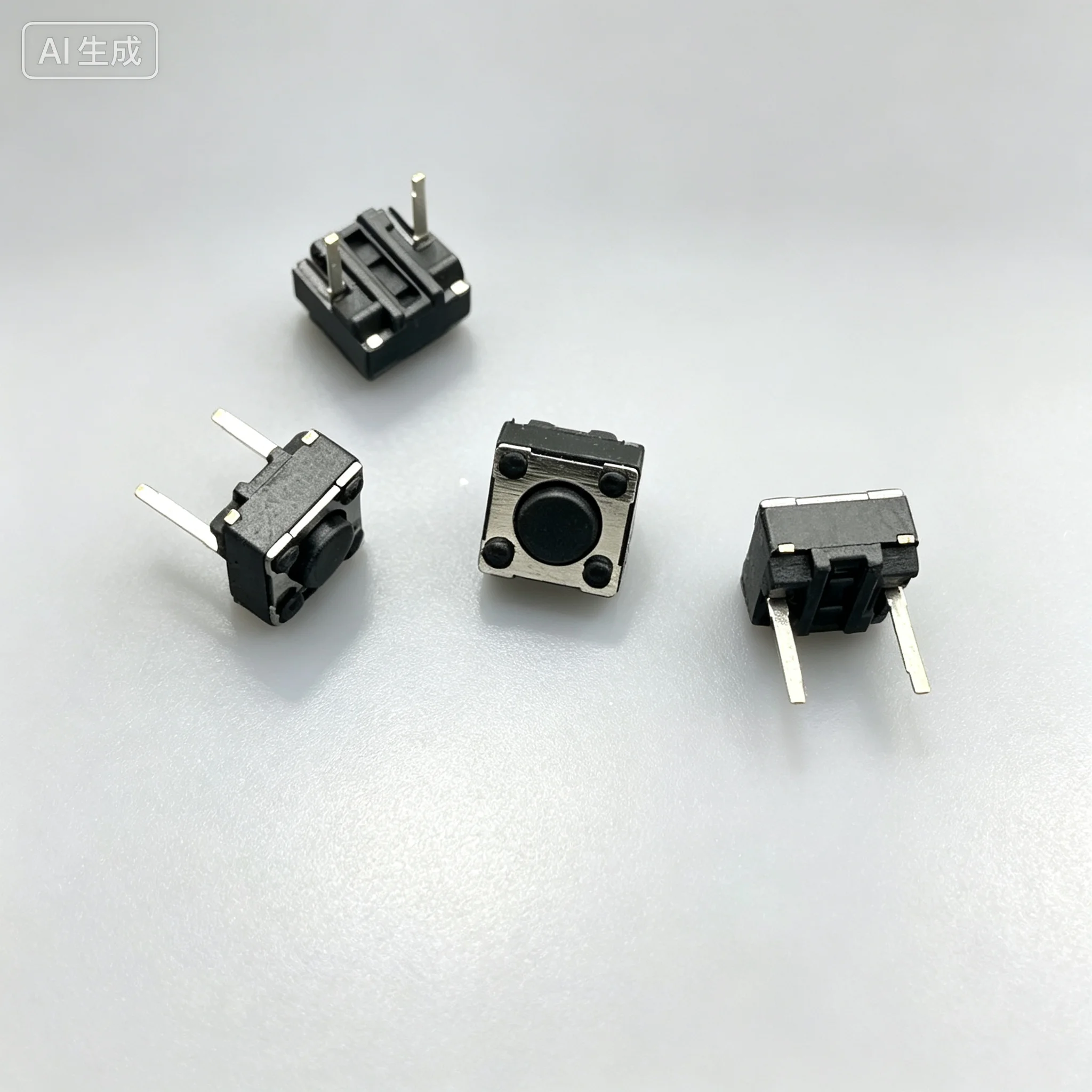 for 664.3 Tactile Switch 2 Pin Vertical Micro Button Switch Middle Two Short Pins  200pcs