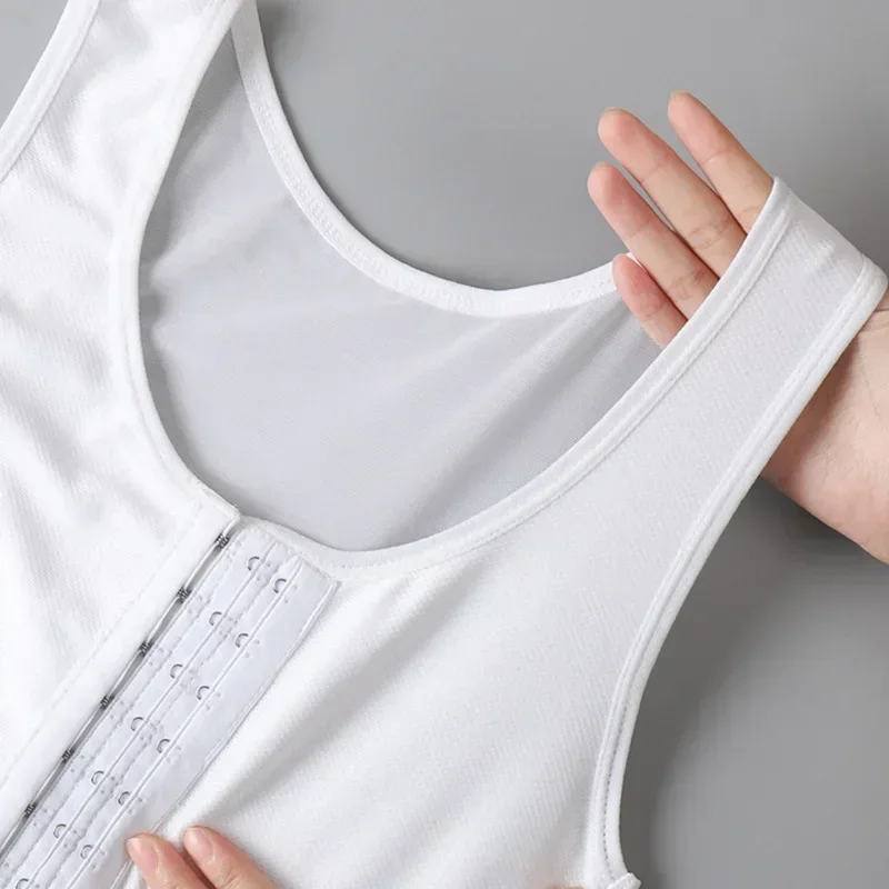 Carpeta de pecho transpirable para mujer, vendaje inalámbrico para el pecho, chaleco fino corto, ropa interior, ropa deportiva, Tops con corsé