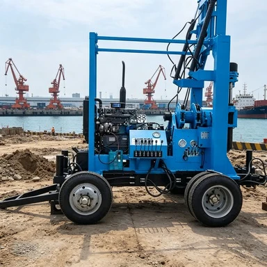 Rugged portable core drilling rig diamond rotary for field exploration drilling equipment for sale for quarry exploration