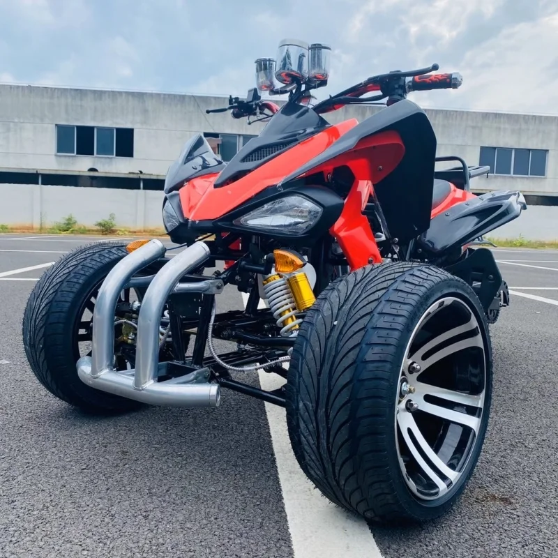 

150cc 4-Stroke Engine Electric Start Manual Chain Drive Inverted Tricycle ATV Off-Road Motorcycle CE Certified