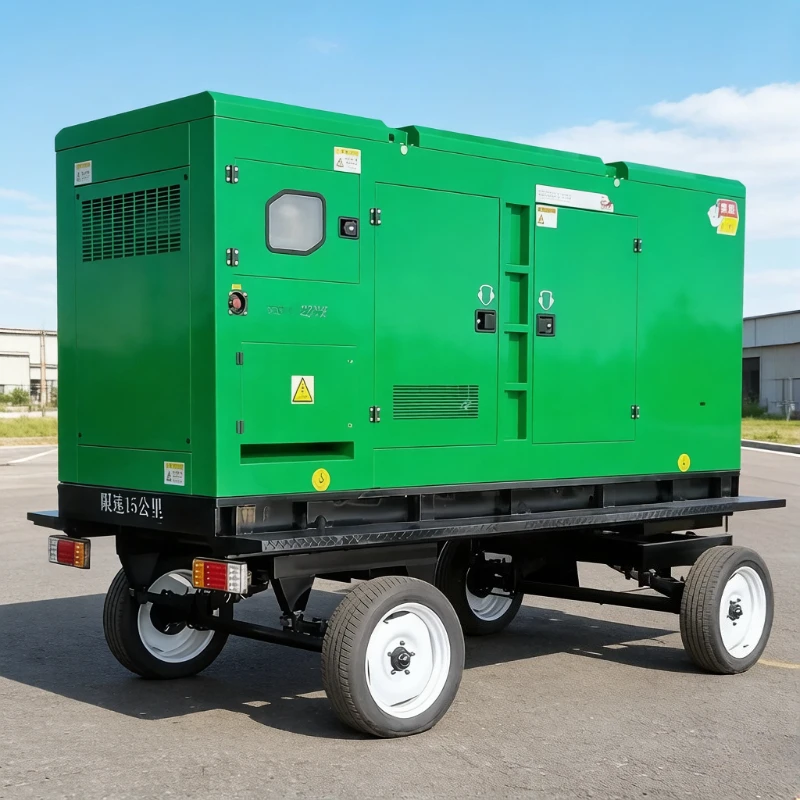 Portable Generator Factory Direct Hot Sale Big Power Generator 80kw Soundproof Power Generator Set