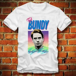 Serial Killer Ted Bundy Shirt Retro Aesthetic Style Burn Bundy Execution Day Camiseta Tshirt