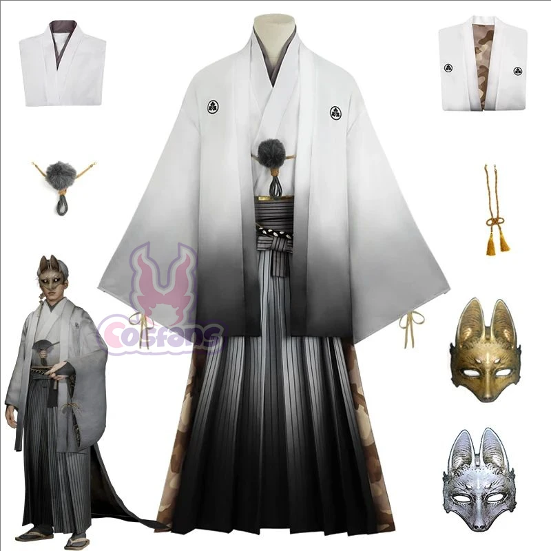 لعبة جديدة الثعلب تشانغ شي شو شينغ أزياء تنكرية البدلة الموحدة لعبة سايلنت هيل f ملابس حفلات الهالوين كرنفال للرجال والفتيات