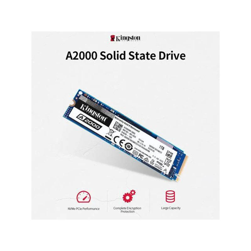 Kingston NV2 NV1 A2000 250/500GB 1/2TB M.2 2280 NVMe SSD PCIe 4.0 Gen 4x4 Internal Solid State Drive Notebook PC disco duro ssd