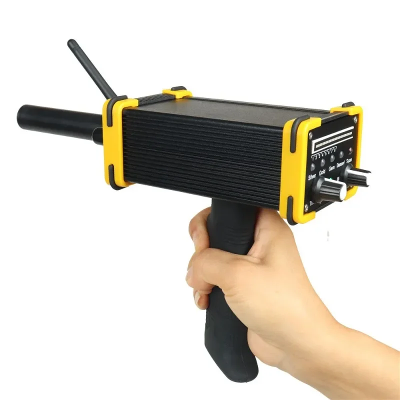 Remote Gold Silver Dollar Jade Gem Range Locking Instrument Handheld Detector GR-100
