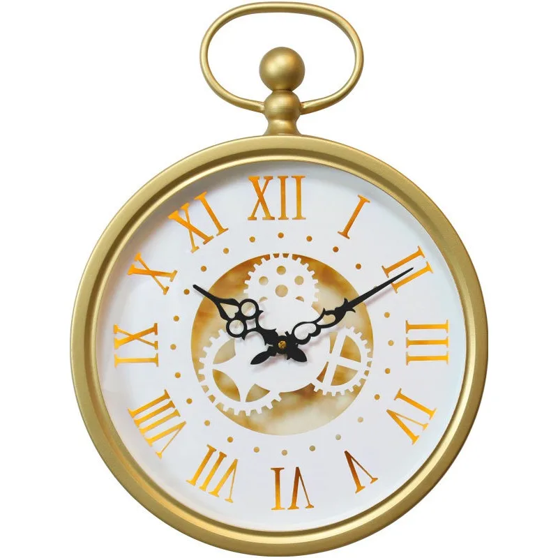 

Silent quartz clock living room creative light luxury European modern fashion clock bedroom light luxury