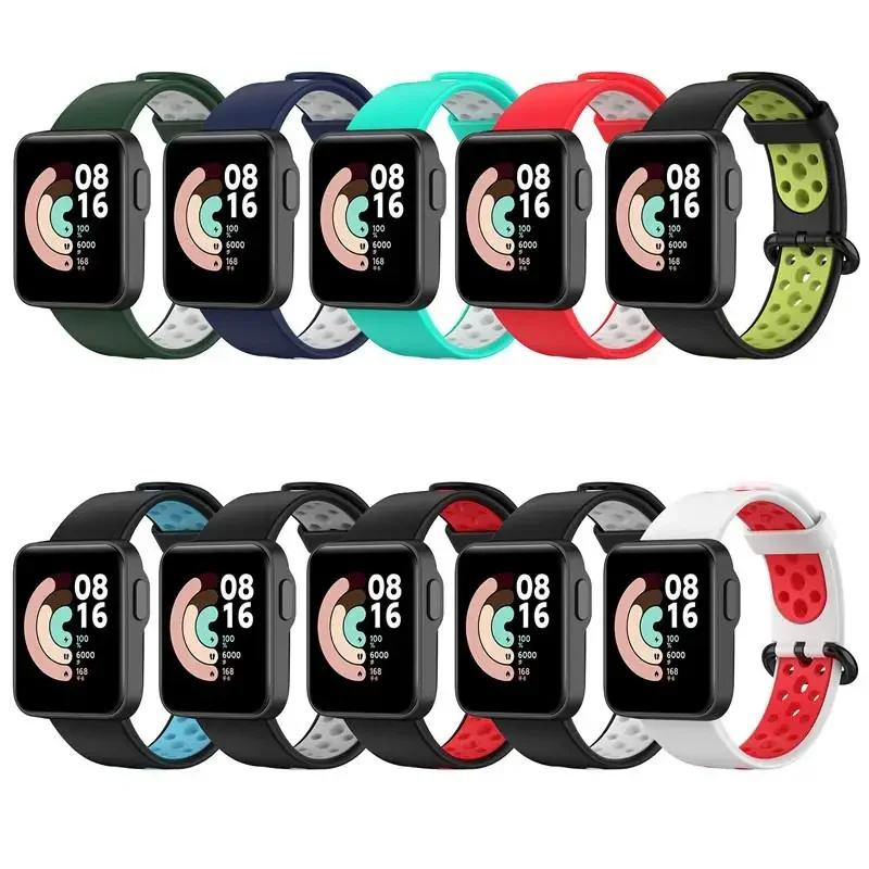 

Soft Silicone Strap For Xiaomi Mi Watch Lite Redmi Watch Sport Watchstrap Bracelet Replacement Belt Smart Watch Accessories