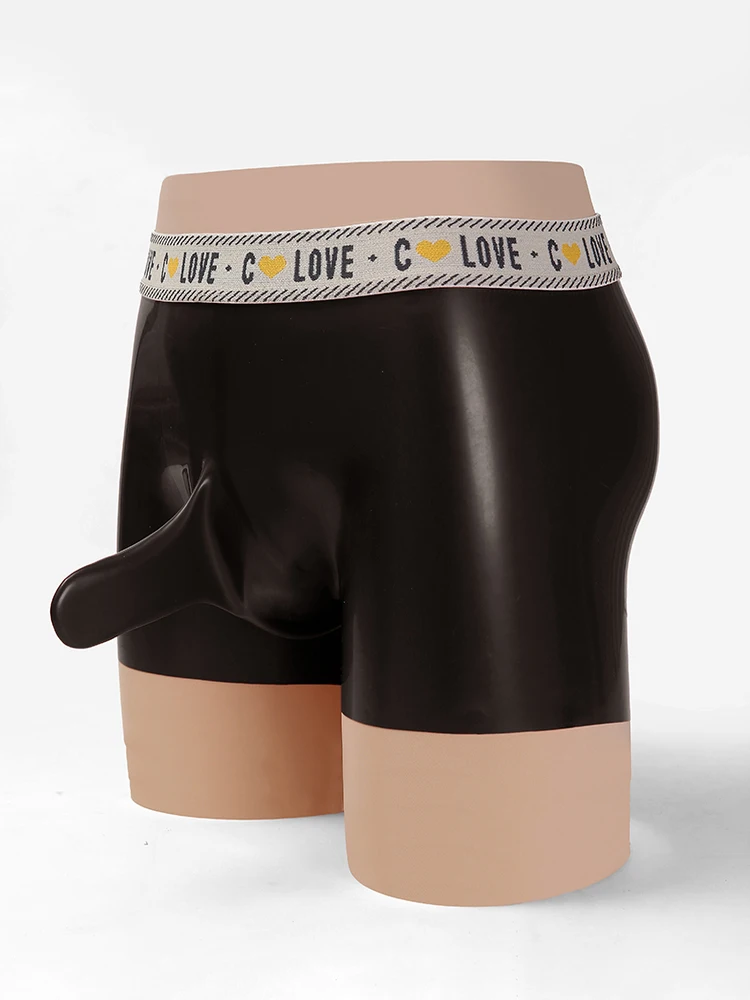 

9color Latex Boxer Men Briefs Elastic Tight Sexy Shorts Fetish Private Party Costume Men's Underwear Nightclub Soft Underpants