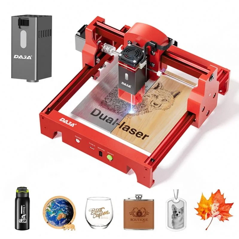 Efficient DAJA A6 Engraver Delivering Accurate Cuts On Fabric And Paper