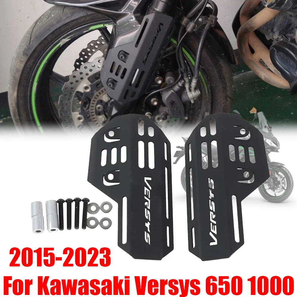 Аксессуары для Kawasaki Versys 650 1000 1000SE KLE650 KLE VERSYS650 2015-2023, Амортизатор передней вилки, защитная крышка