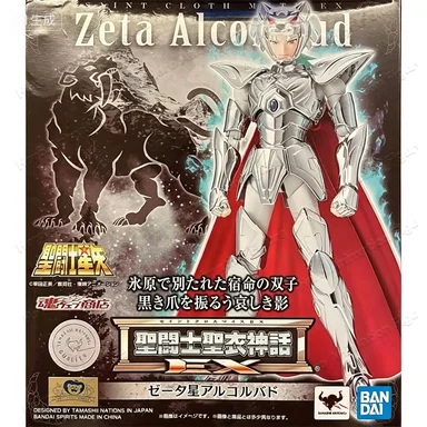 

In Stock BANDAI Saint Seiya Saint Cloth Myth Kaiyang Star White Tiger Bad ZETA ALCOR BUD Spot Animation Character Model Toy