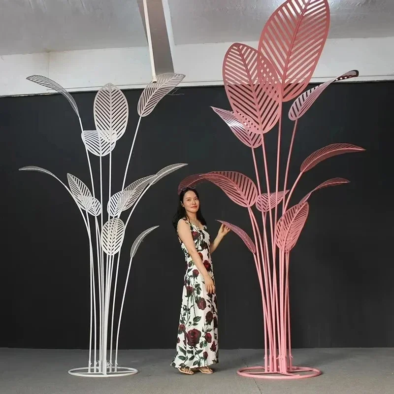 

Iron Banana Leaf Decoration Wedding Decoration Ornaments Scenic Theme Props