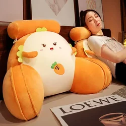 U-Shaped Cushion Cartoon Cute Rest Soft Pillow Neck Waist Protection Sofa Bed Office Backrest Read Support Cotton Chair Cushion