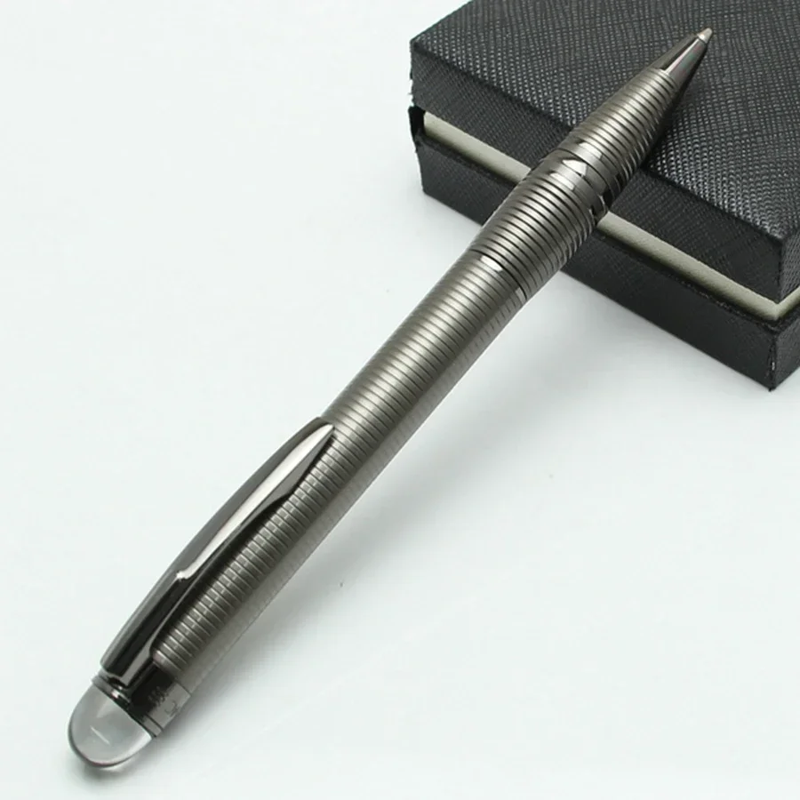 طبعة محدودة كلاسيك ستار دبليو قلم حبر جاف معدني أسود وردي ذهبي الأعمال مكتب القرطاسية تعزيز كتابة الأعمال