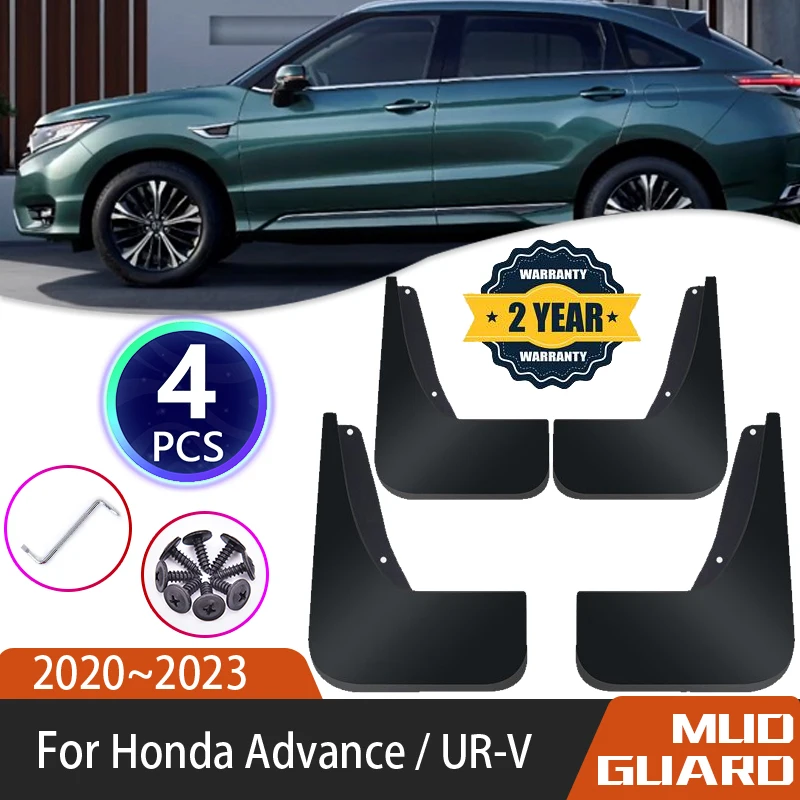 Car Mudguard For Honda UR V Avancier UR-V URV 2020 2021 2022 2023 Car Mud Flaps Guard Splash Flap Anti-splash Fender Accessories