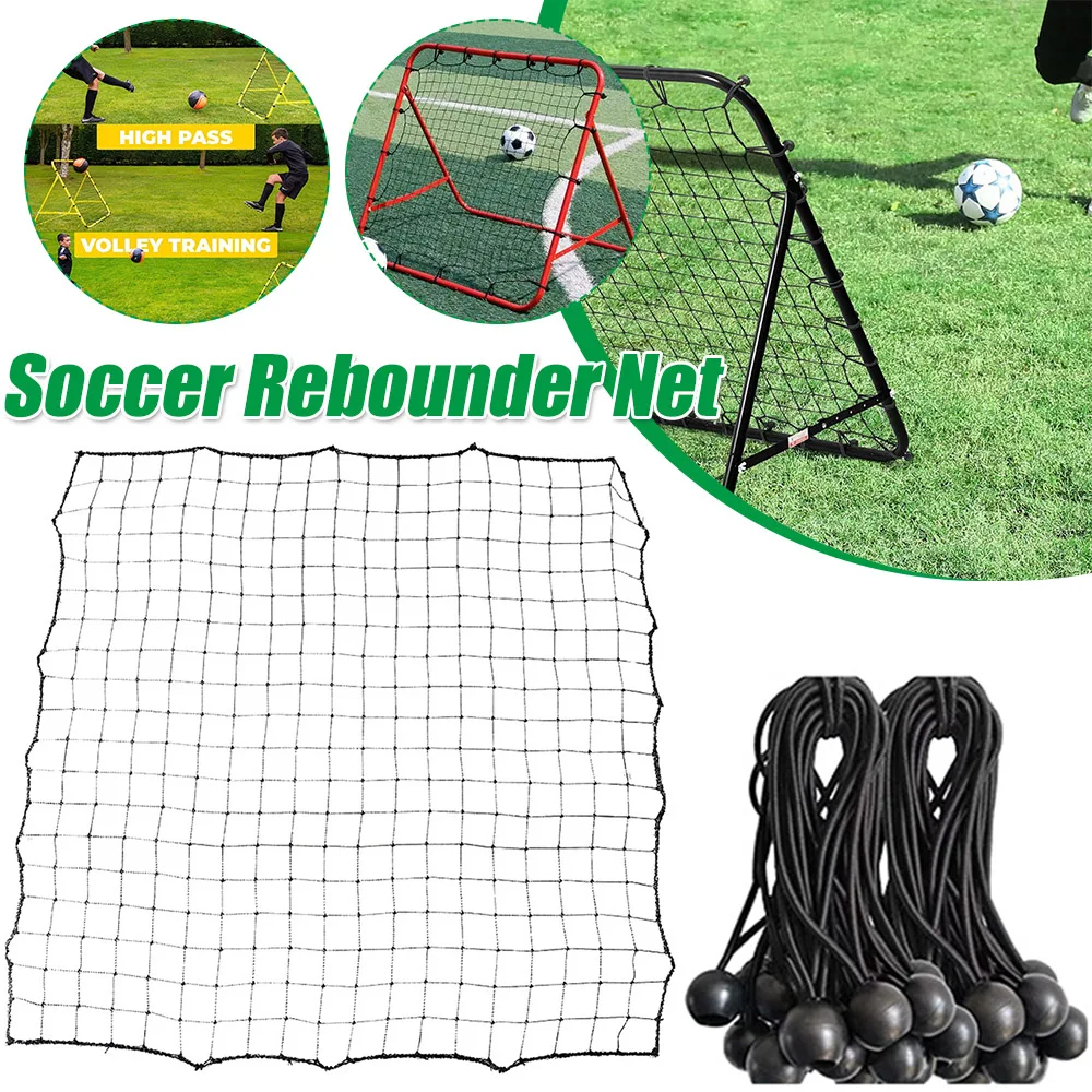 

Футбольная сетка для отскока с 20-эластичными веревками, футбольная тренировочная сетка для детей-подростков