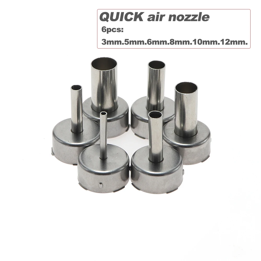 Quick Original Nozzle for QUICK 2008 2008D+ 861X 858D 858A 705 707D+ 858AD 856AD 8586 2020+ 2020D+ BGA Soldering Stations