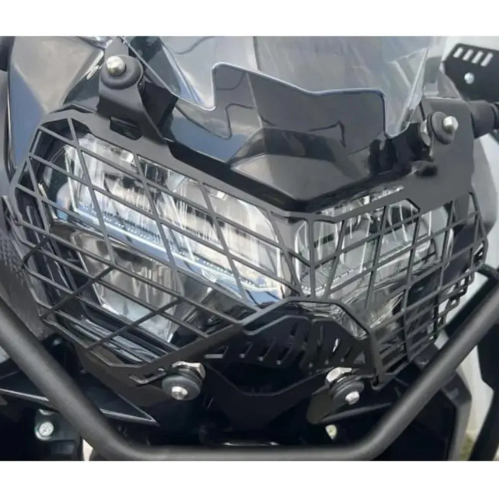 

Защитная крышка передней фары, защитная решетка для фар для Kawasaki KLR650 ADV KLR 650 Adventure 2021 2022 2023 2024