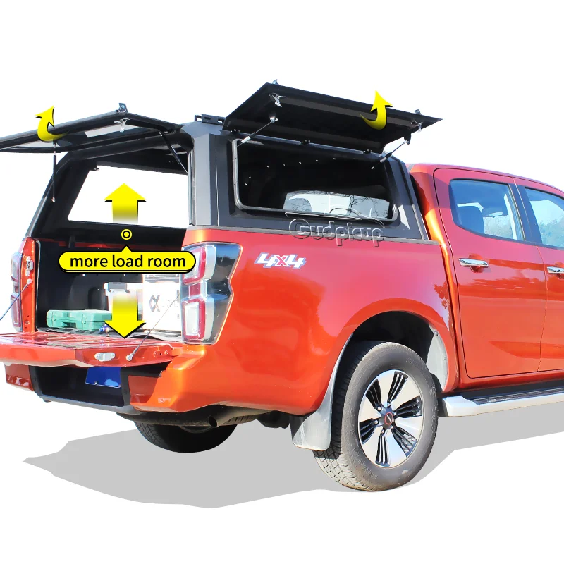 4wd Aluminium Camper Pickup Truck steel hardtop canopy for tonneau cover tacoma chevy silvera