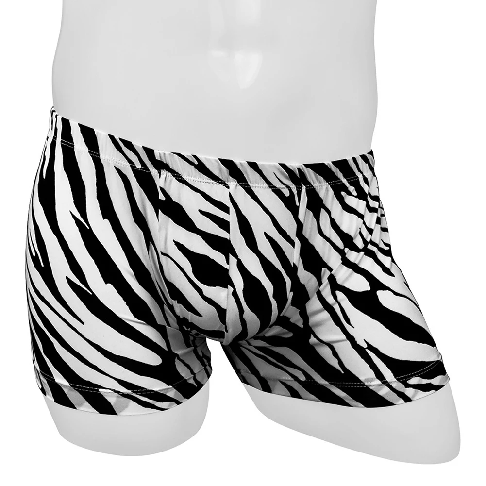 Sexy Men Briefs Underwear Shorts U Convex Pouchshorts Shorts Trunks BreathableStripes Underpants