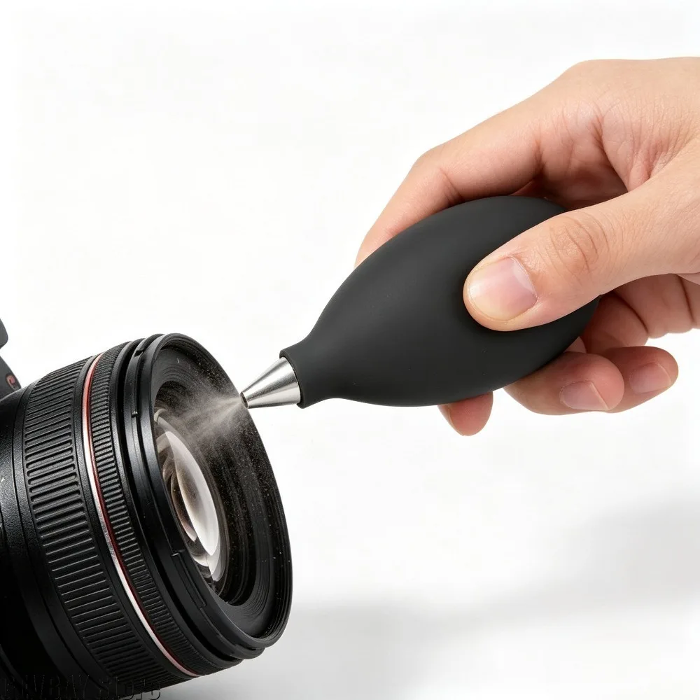 Mini Air Blower Pump – Blast Dust Off Camera Lenses, Phone Circuits & Tablets. Super Strong Manual Blower for Electronics Cleani
