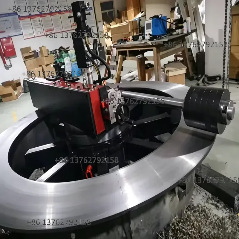 【2026】 FLH-2000 30-78.74 Inches 22rpm Heavy-duty Hydraulic Output-Stability Motor Engine Auto Internal Clamp Flange Facing