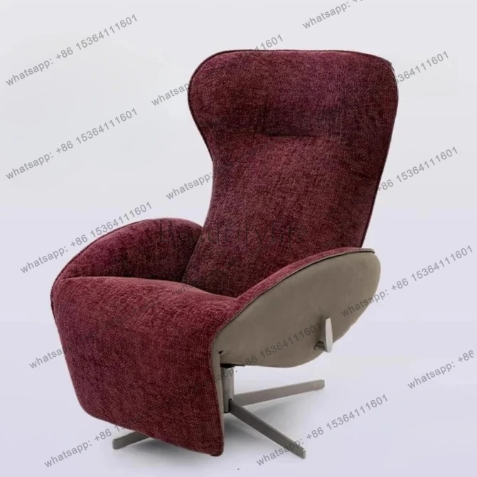 

2025Sitting and lying home balcony Leisure master bedroom Living room single sofa Light luxury high sense