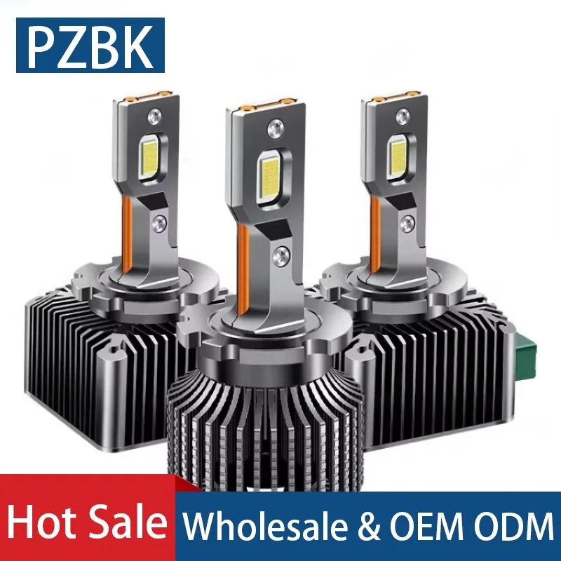 Mabos Factory D Series D1S LED Headlight Bulb 70W H7 9-32V CSP Chip 50000LM IP68 Waterproof Aluminum Housing 24-Month Warranty